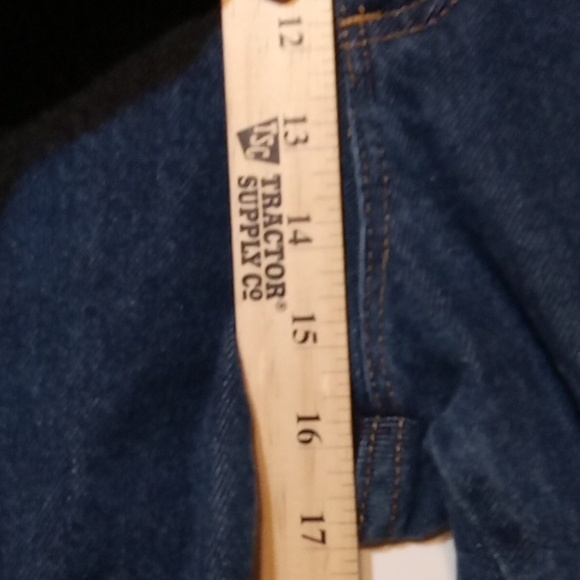 Rustler Jeans Straight Relax Classic High Rise Dark Blue Big & Tall Men 52x32 - Picture 9 of 11